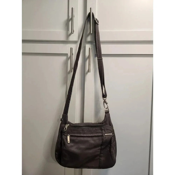 Travelon Exclusive Edition RFID-Blocking Adjustable Crossbody Shoulder Bag - Picture 3 of 11